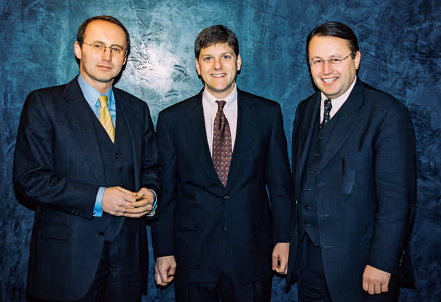 Fotó 17: Othmar KARAS and Paul RÜBIG with their team in the EP in Strasbourg