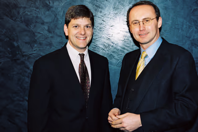 Fotó 14: Othmar KARAS and Paul RÜBIG with their team in the EP in Strasbourg