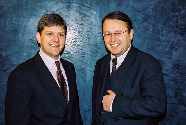 Fotó 18: Othmar KARAS and Paul RÜBIG with their team in the EP in Strasbourg