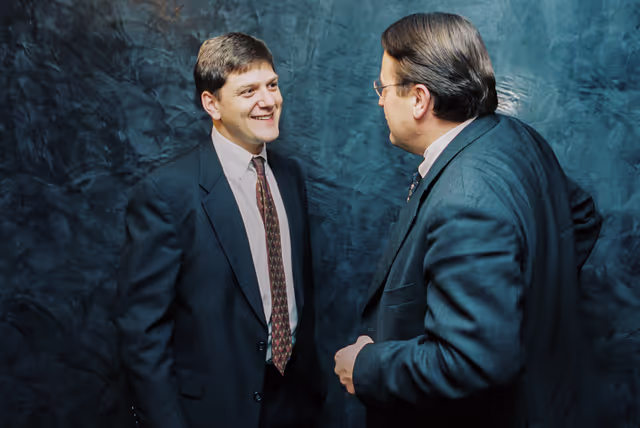 Fotó 2: Othmar KARAS and Paul RÜBIG with their team in the EP in Strasbourg