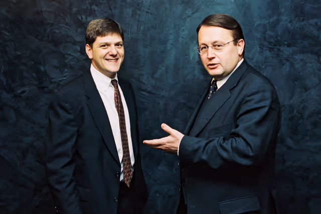 Fotó 5: Othmar KARAS and Paul RÜBIG with their team in the EP in Strasbourg