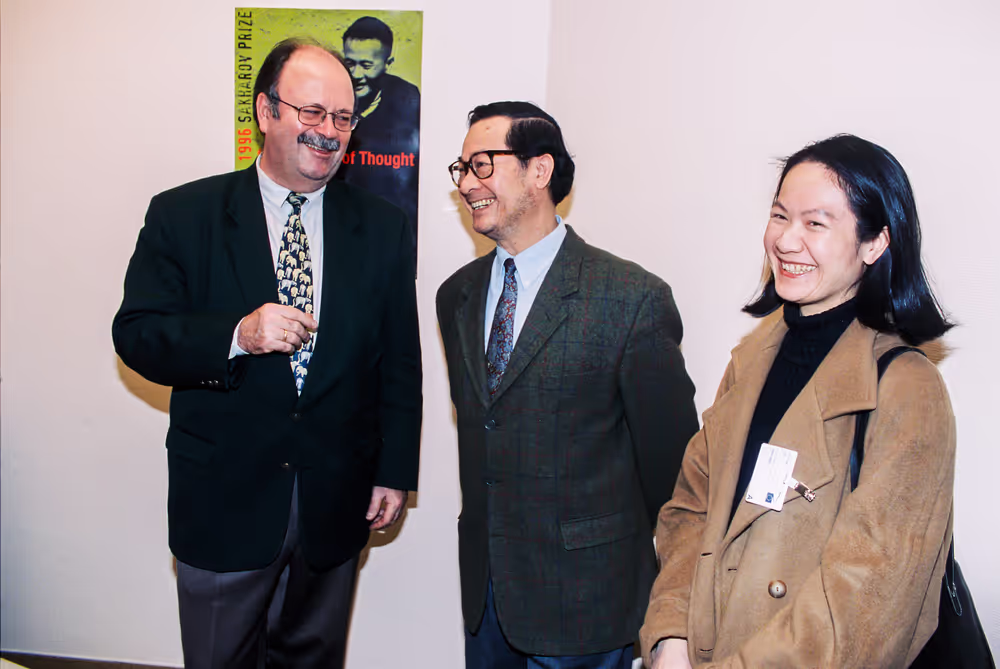 Jan KURLEMANN, Head of Division, Committee on Foreign Affairs, Human Rights, Common Security and Defence Policy meets with Martin LEE