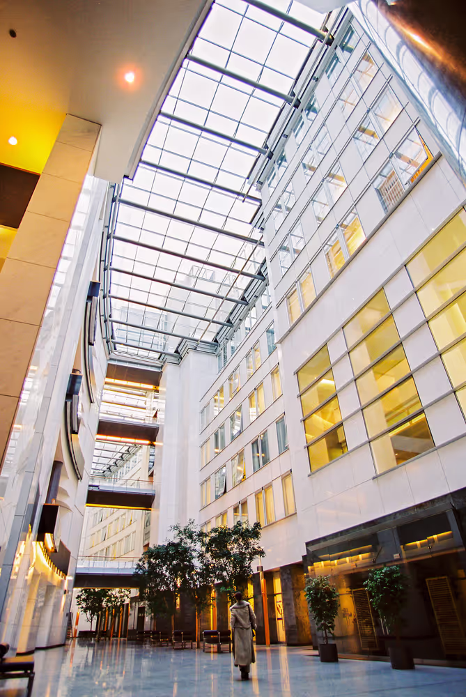 Spinelli building of the European Parliament in Brussels