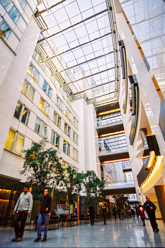 Spinelli building of the European Parliament in Brussels