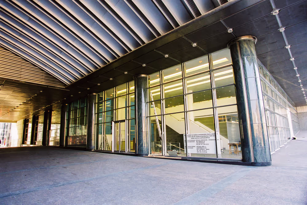 Spinelli building of the European Parliament in Brussels