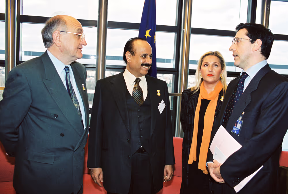 Visit of Sheik SALEM AL SABAH of Koweit