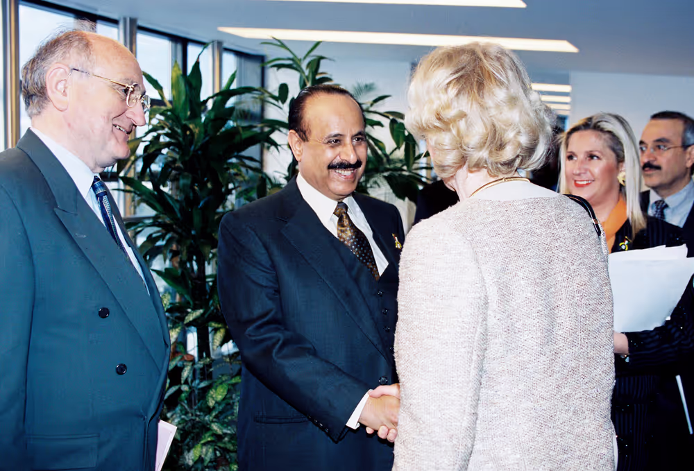 Visit of Sheik SALEM AL SABAH of Koweit