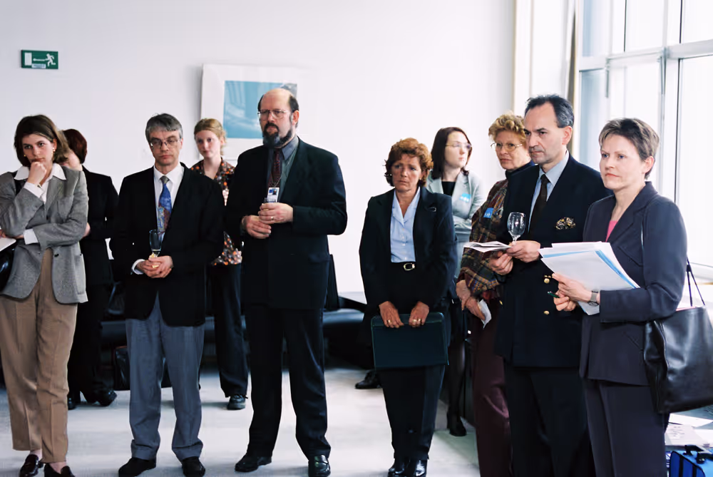 The MEP Heidi HAUTALA in Brussels in March 2000.