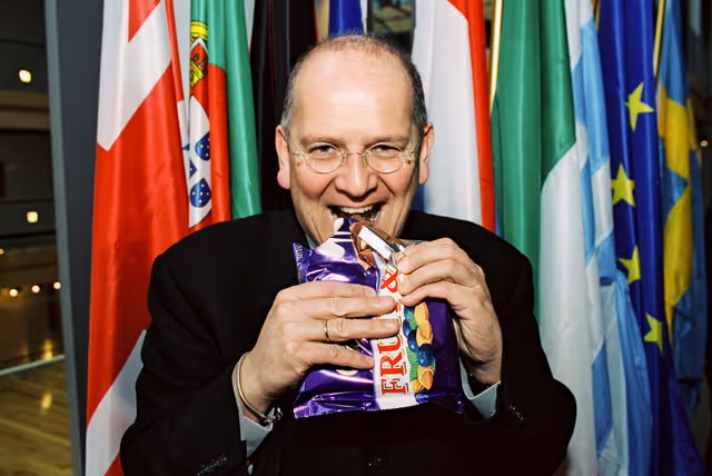 The MEP Glyn FORD in Strasbourg in March 2000.