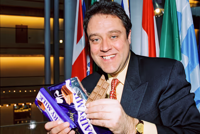 The MEP Richard HOWITT in Strasbourg in March 2000.