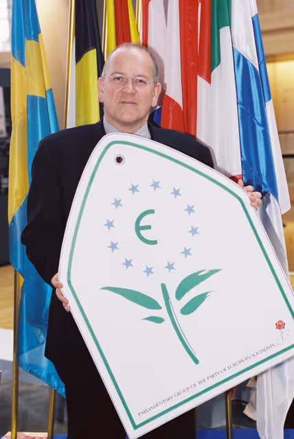 The MEP Arlene McCARTHY in Strasbourg in March 2000.