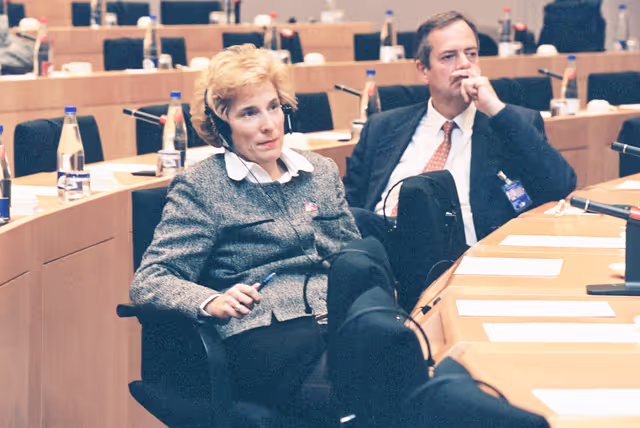 During a meeting in Brussels in March 2000