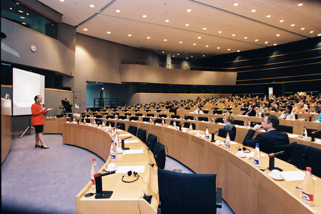 During a meeting in Brussels in March 2000