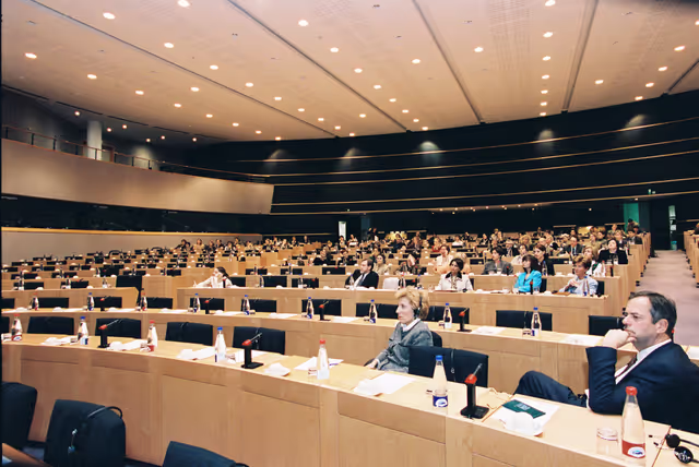 During a meeting in Brussels in March 2000