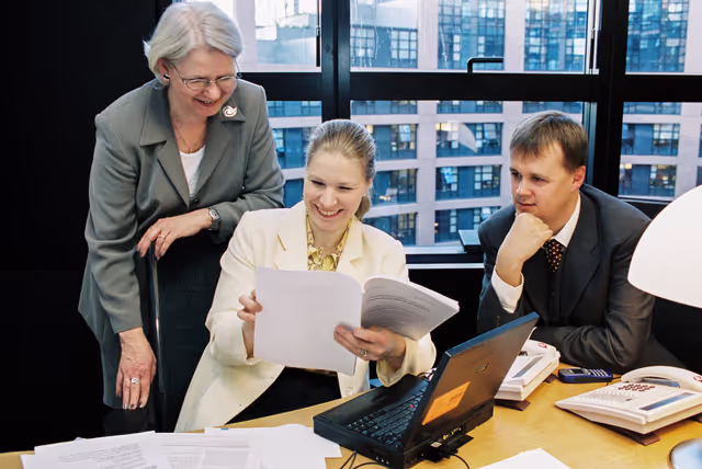 Suriet 4: The MEP Marjo MATIKAINEN-KALLSTROM in Strasbourg in March 2000.