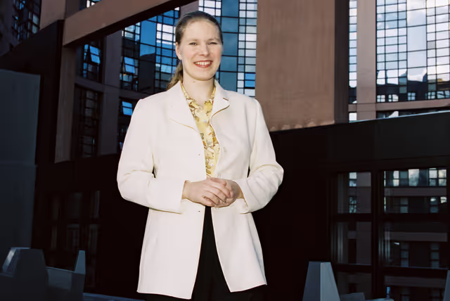 Suriet 2: The MEP Marjo MATIKAINEN-KALLSTROM in Strasbourg in March 2000.