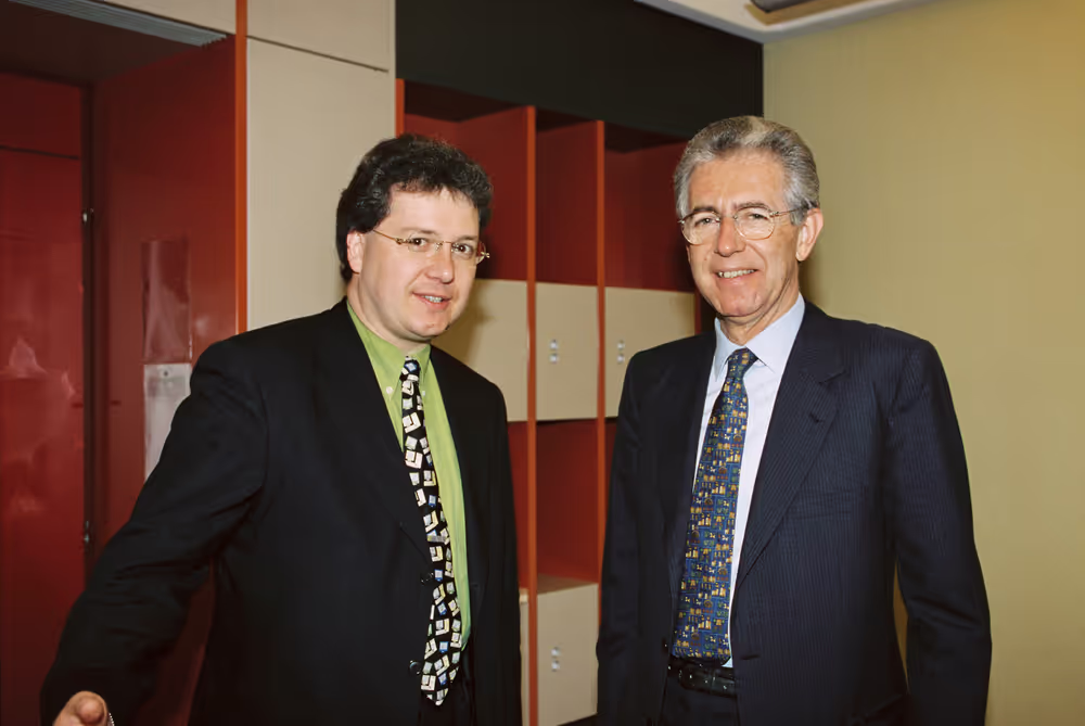 Markus FERBER meets with Mario MONTI