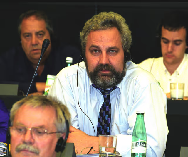 Photo 27: MEP Bernhard RAPKAY attends a meeting in Strasbourg