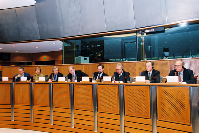 Photo 2: Meeting in Brussels