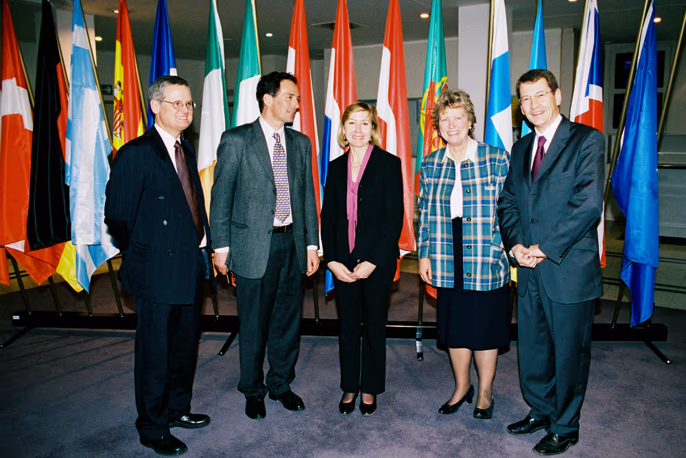 English MEPs with guests