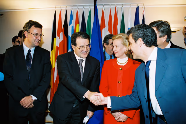 Photo 15: Presentation of the pact against terrorism in Spain