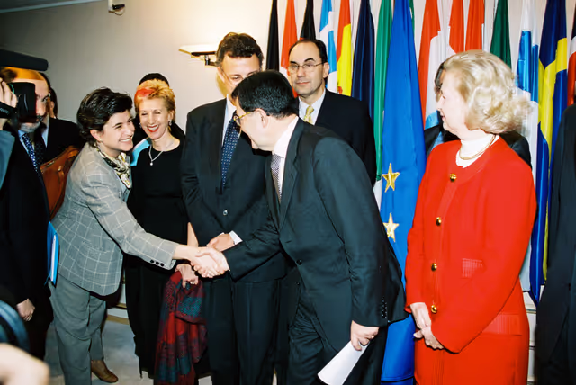 Photo 11: Presentation of the pact against terrorism in Spain