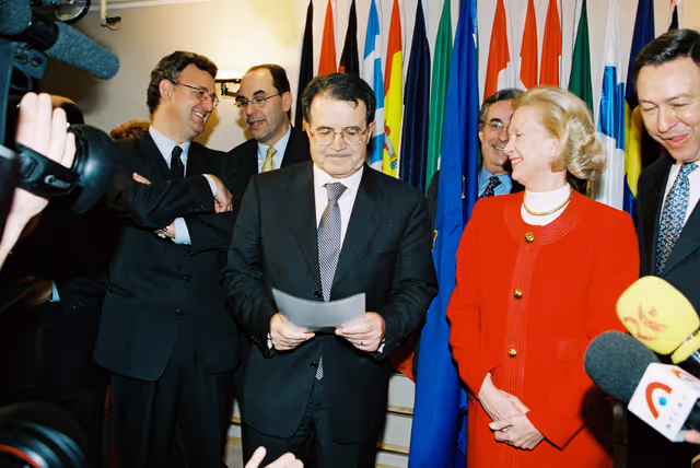 Photo 14: Presentation of the pact against terrorism in Spain