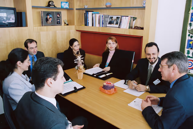 Fotó 14: Working meeting inside the office of MEP David MARTIN in Strasbourg