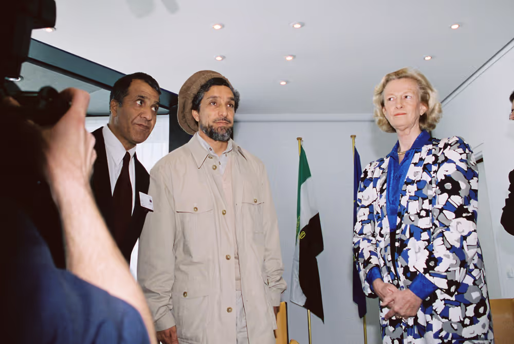 EP President receives Ahmad Shah MASSOUD in Strasbourg