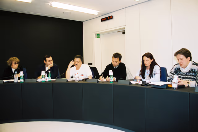 Fotografia 3: Meeting presided by Sylviane H. AINARDI in Strasbourg