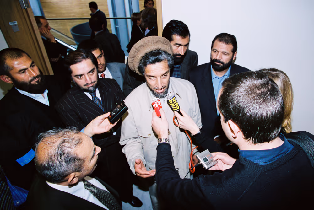 EP President receives Ahmad Shah MASSOUD in Strasbourg - Press conference