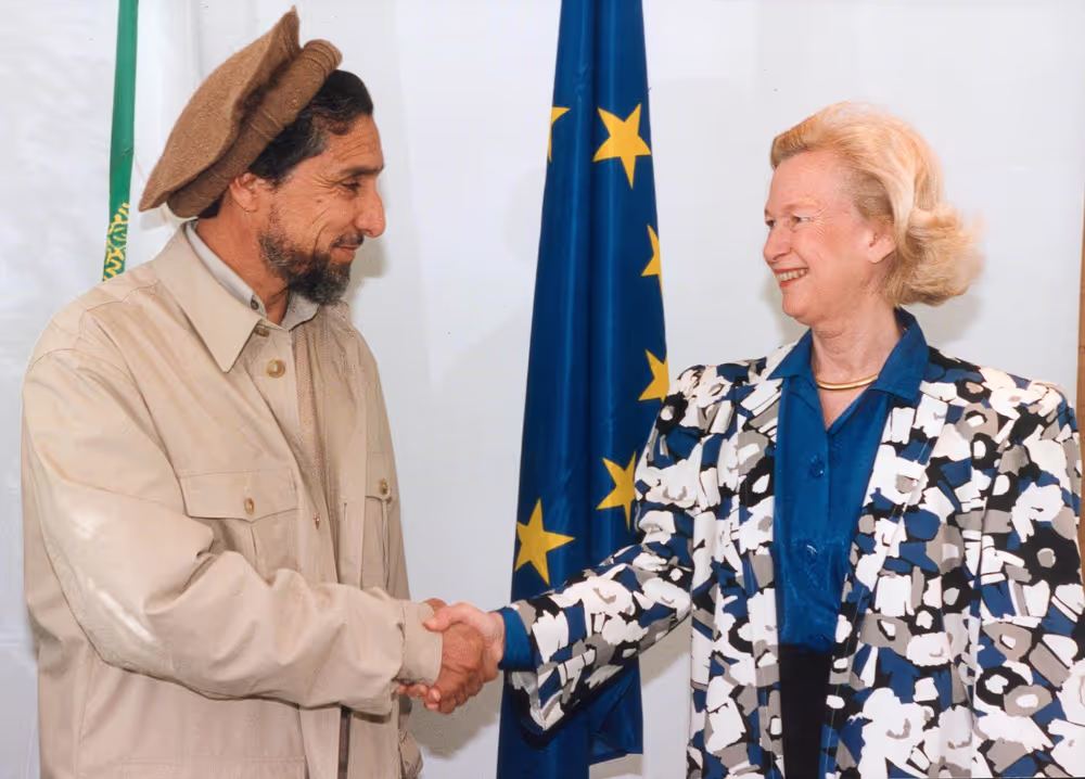 Visit by Ahmed Shah MASSOUD, Commander of the Anti-Taleban forces in Afghanistan to the European Parliament in Strasbourg
