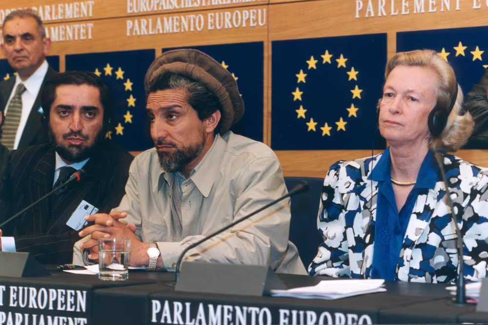 Visit by Ahmed Shah MASSOUD, Commander of the Anti-Taleban forces in Afghanistan to the European Parliament in Strasbourg