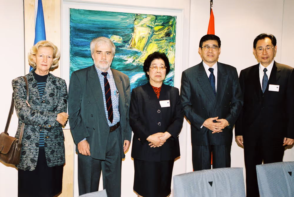 Nicole FONTAINE - EP President meets with Chinese Delegation