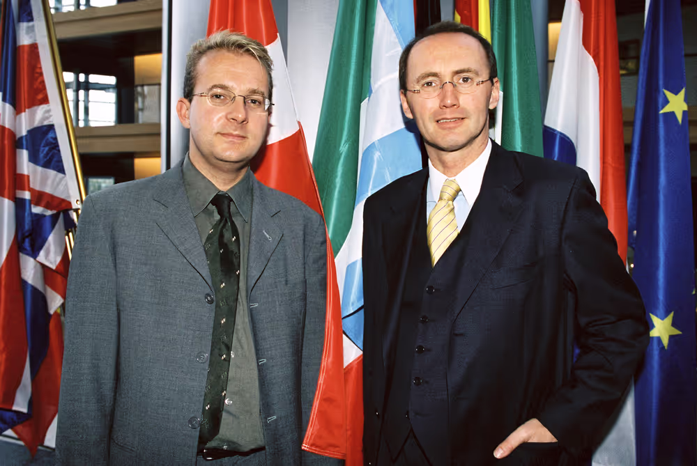 MEP Othmar KARAS meets with Erich SCHWARZLER