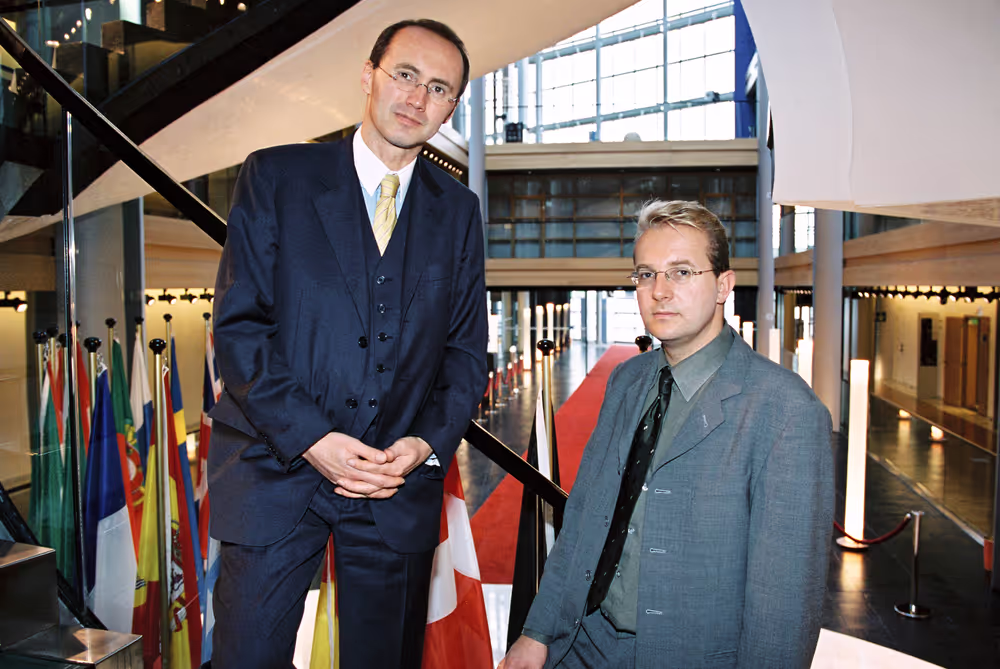 MEP Othmar KARAS meets with Erich SCHWARZLER