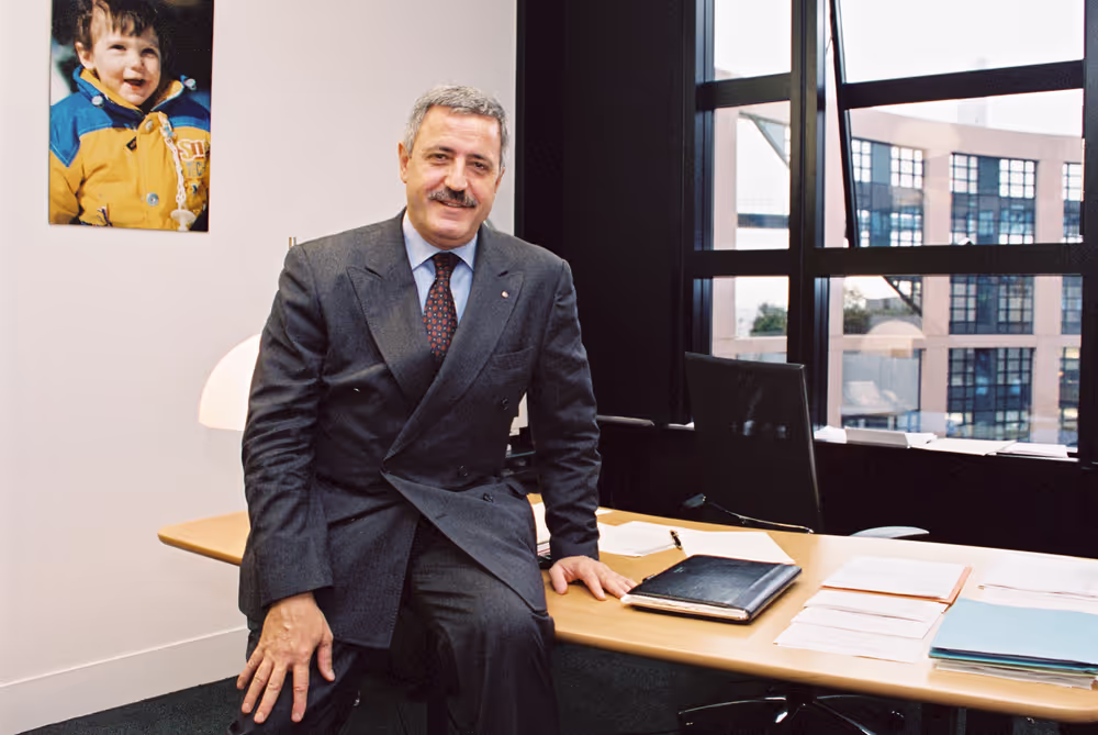 Mep Guido PODESTA in his office