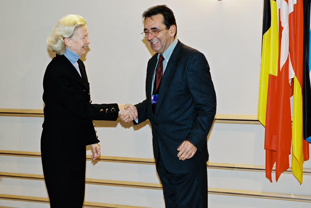 Nicole FONTAINE EP President meets with Alejandro CERCAS