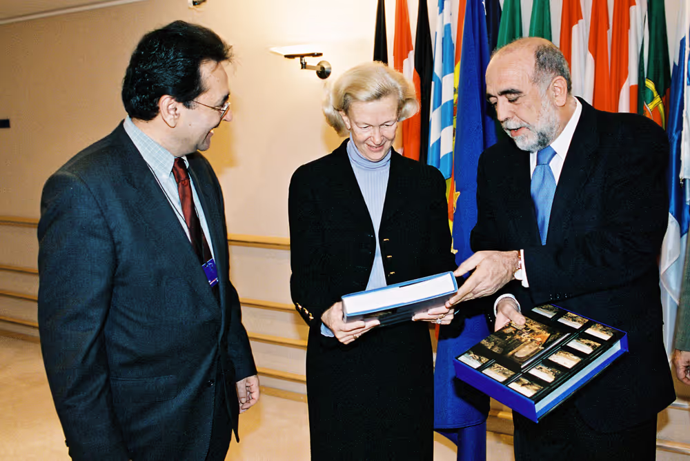 Nicole FONTAINE EP President meets with Alejandro CERCAS