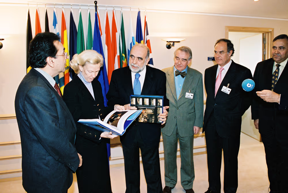 Nicole FONTAINE EP President meets with Alejandro CERCAS