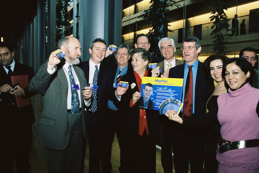 David MARTIN election campaign to become President of the EP
