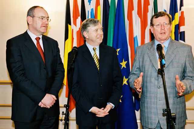 Foto 2: EP President meets with the First Minister and the Deputy First Minister of Northern Ireland