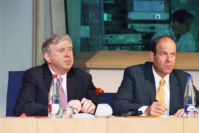 Pat COX - EP President meets with Avraham BURG, Speaker of the Knesset