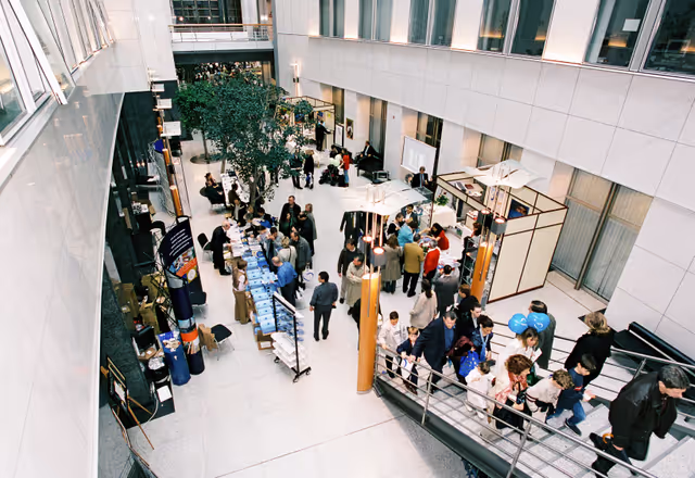 Photo 22 : Open days at the European Parliament in Brussels on May 2002.