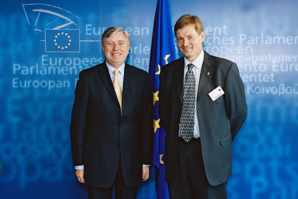 Pat COX EP President meets with MEP Bend BENDTSEN