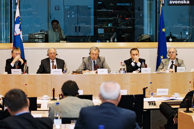 Photo 3 : Meeting EU-Slovenia