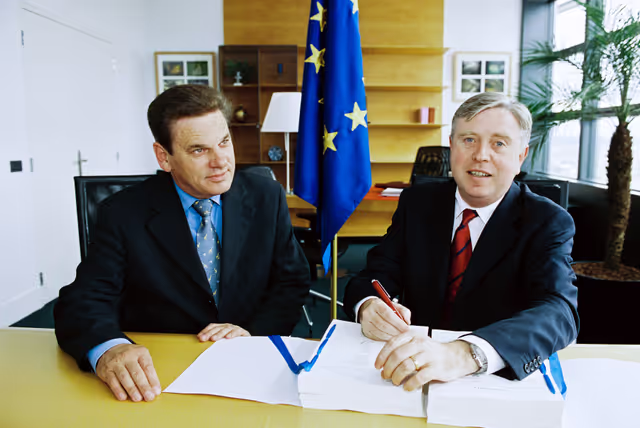 Billede 3: LEX signing in Strasbourg