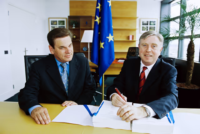 Billede 9: LEX signing in Strasbourg