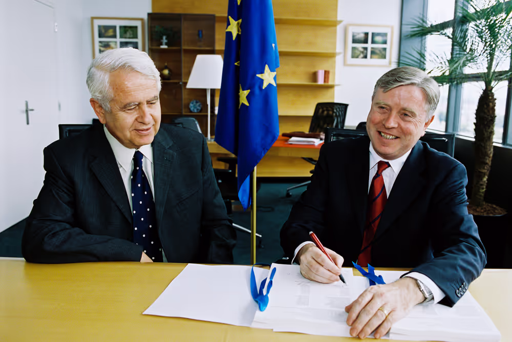 LEX signing in Strasbourg