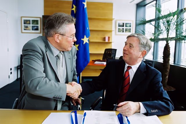 Billede 1: LEX signing in Strasbourg